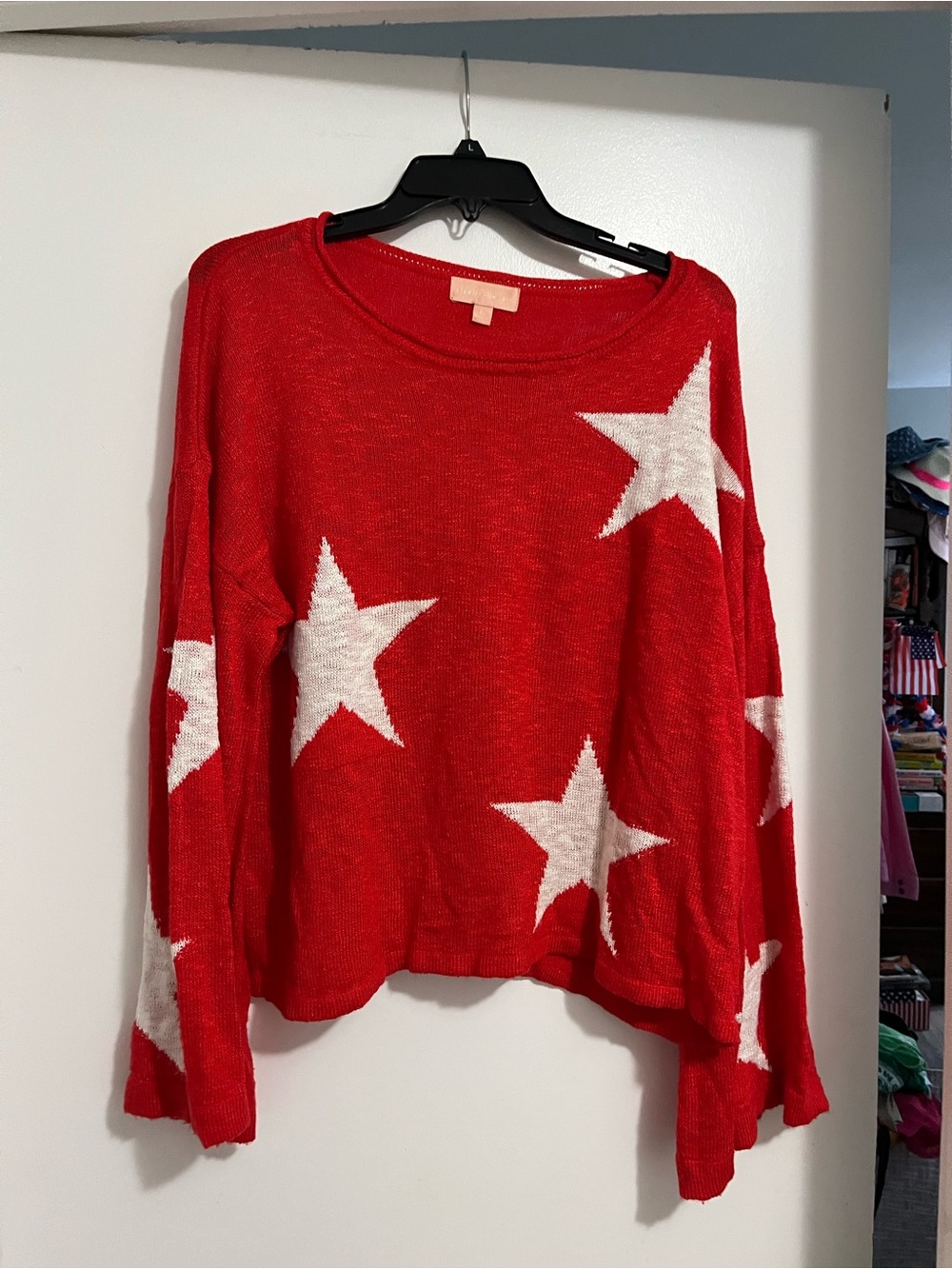 Women's Red Star Crewneck Sweater